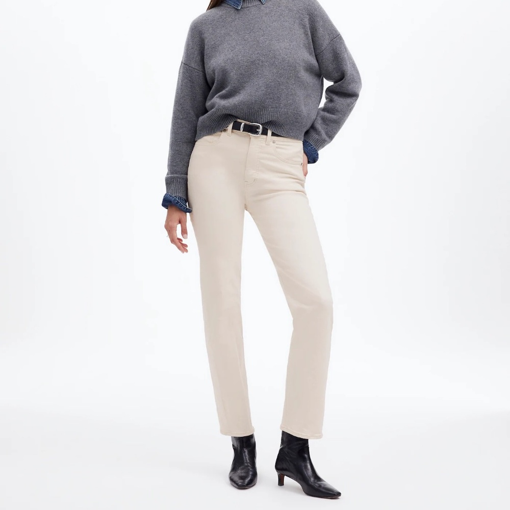 Madewell '90s Straight Jean in Vintage Canvas (Size 25)